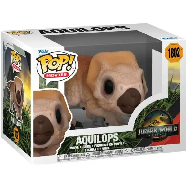 Funko Jurassic World Rebirth POP! Movies Aquilops Vinyl Figure #1802
