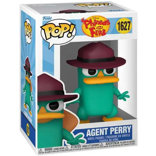 Funko Phineas & Ferb POP! Disney Agent Perry Vinyl Figure #1627