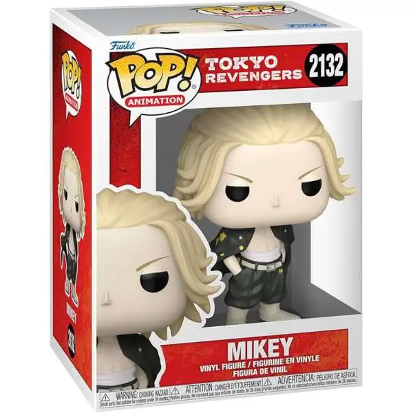 Funko Tokyo Revengers POP! Animation Mikey 3.75-Inch Vinyl Figure #2132