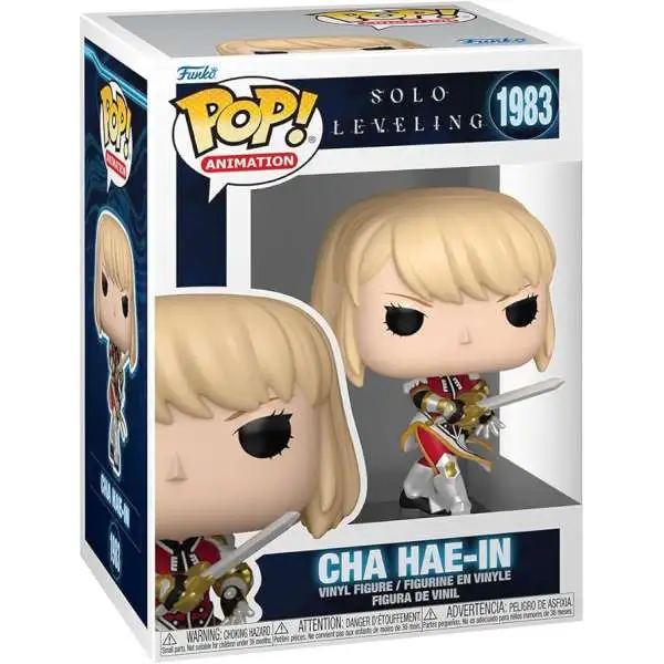 Funko Solo Leveling POP! Animation Cha Hae-In Vinyl Figure #1983