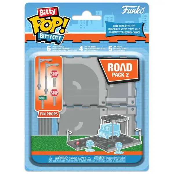 Funko Bitty City Road Pack 2 Vinyl Mini Figure Expansion