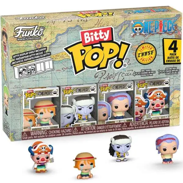 Funko One Piece Bitty POP! Nami Vinyl Mini Figure 4-Pack