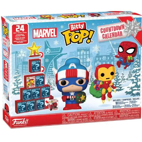 Funko Bitty POP! Marvel Comics Vinyl Mini Figure Countdown Calendar