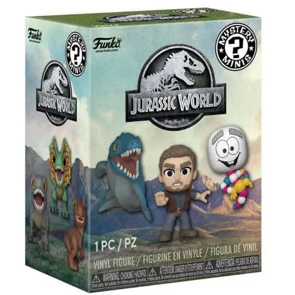 Funko Mystery Minis Jurassic Park & Jurassic World Vinyl Mini Figure [1 RANDOM Figure]