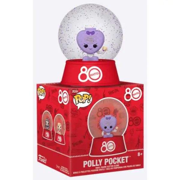 Funko Mattel Polly Pocket Mini Glitter Globe