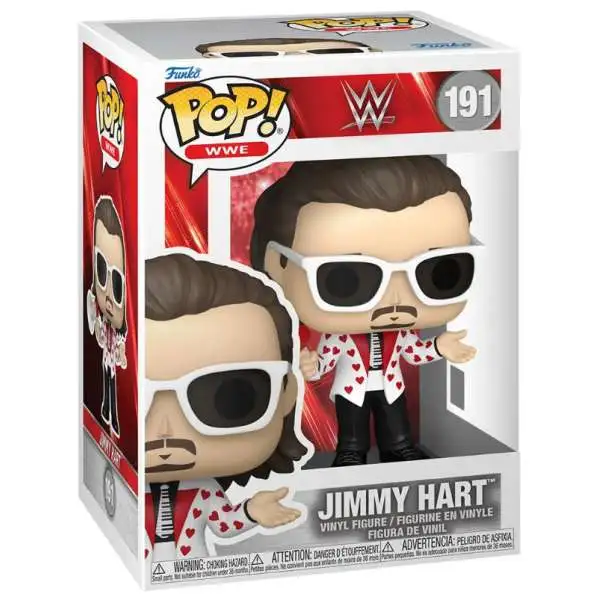 Funko WWE Wrestling POP! WWE Jimmy Hart Vinyl Figure #191