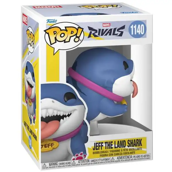 Funko Marvel Rivals POP! Games Jeff the Land Shark Vinyl Figure #1140
