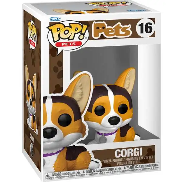 Funko POP! Pets Corgi Vinyl Figure #16