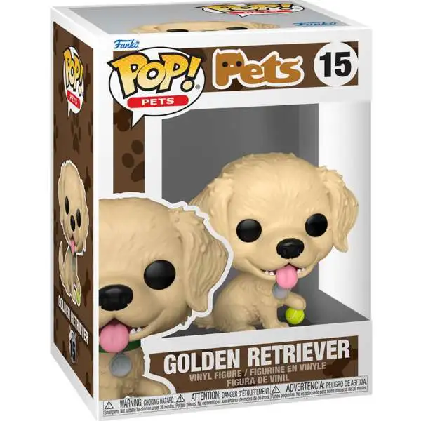 Funko POP! Pets Golden Retriever Vinyl Figure #15