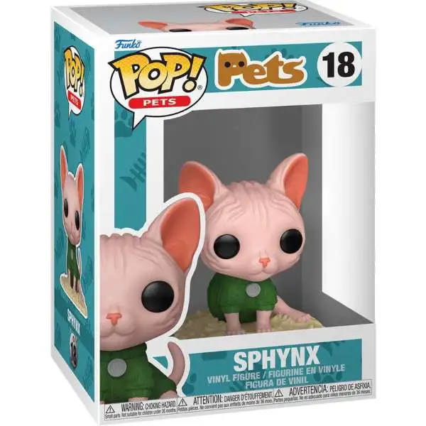 Funko POP! Pets Sphinx Cat Vinyl Figure #18