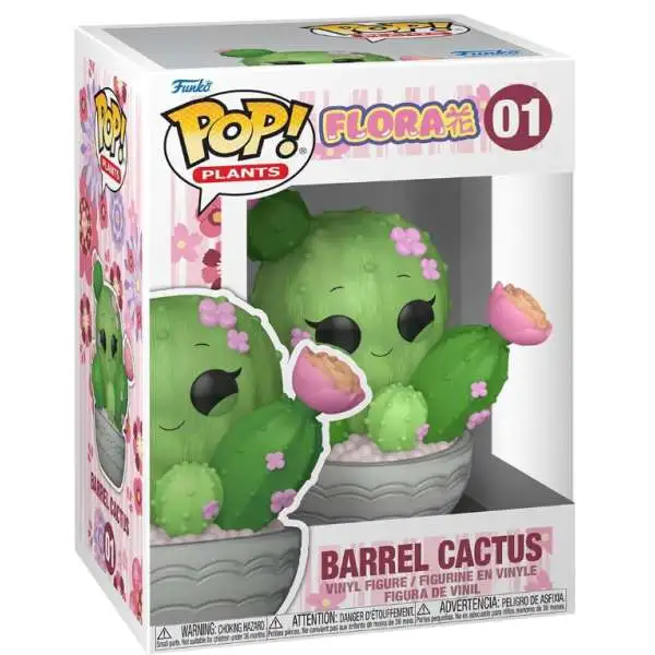 Funko Flora POP! Plants Barrel Cactus Vinyl Figure #01
