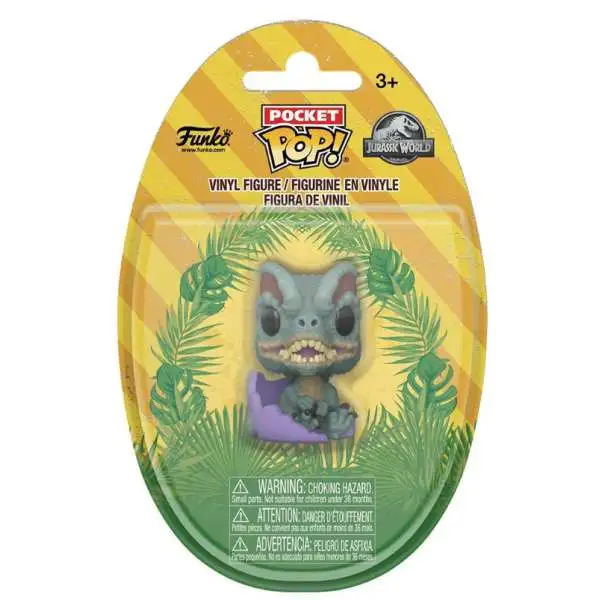 Funko Jurassic Park Spring Pocket POP! Egg Dilophosaurus Mini Vinyl Figure