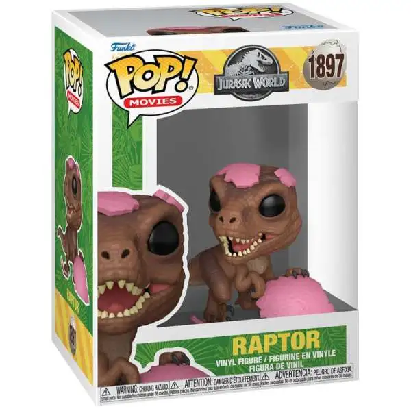 Funko Jurassic Park Spring POP! Movies Raptor Vinyl Figure #1897