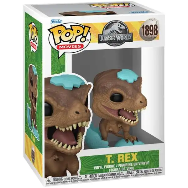 Funko Jurassic Park Spring POP! Movies T-Rex Vinyl Figure #1898