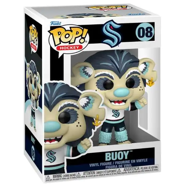 Funko Seattle Kraken POP! NHL Buoy Vinyl Figure #08 [Mascot]