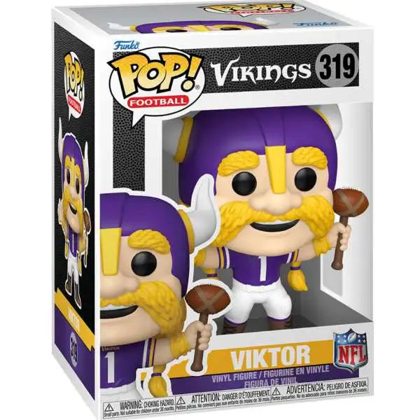 Funko NFL Minnesota Vikings POP! Football Mascots Viktor Vinyl Figure #319
