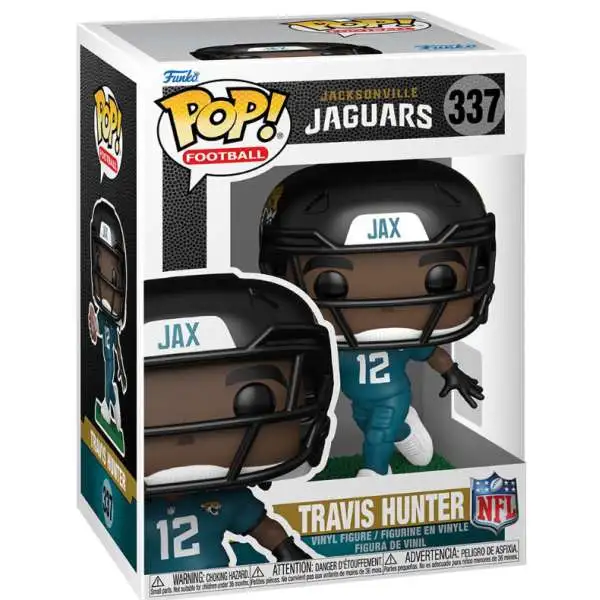 Funko NFL Jacksonville Jaguars POP! Football Travis Hunter 3.75-Inch Vinyl Figure #337