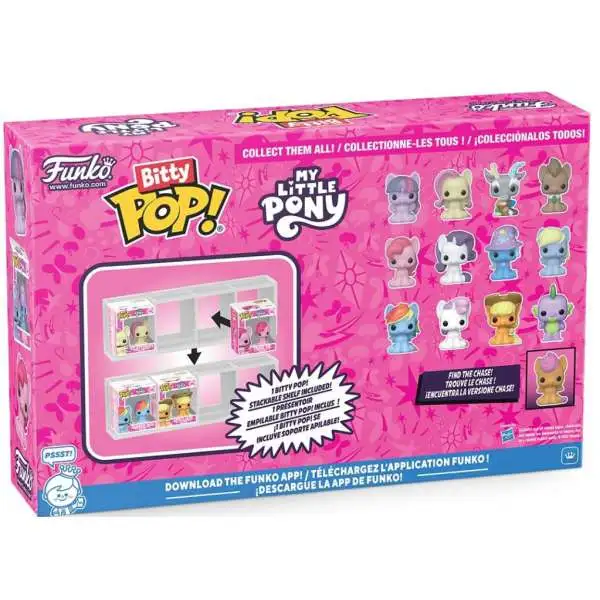 Funko My Little Pony Bitty POP! Twilight Sparkle Mini Vinyl Figure 4-Pack [Regular Version]