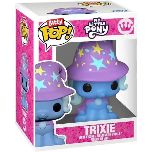【中古】My Little Pony Funko Vinyl Figure: Trixie [並行輸入品] Funko My Little Pony Bitty POP Trixie 1 Micro Figure Loose - ToyWiz