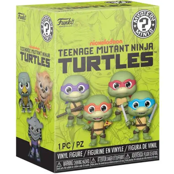 Funko Mystery Minis Teenage Mutant Ninja Turtles Mystery Pack [1 RANDOM Figure] (Pre-Order ships April)