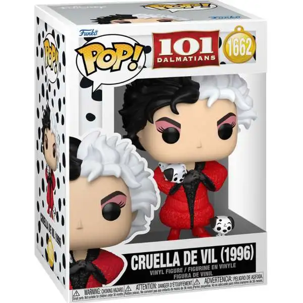 Funko 101 Dalmations POP! Disney Cruella De Vil Vinyl Figure #1662 [1996]