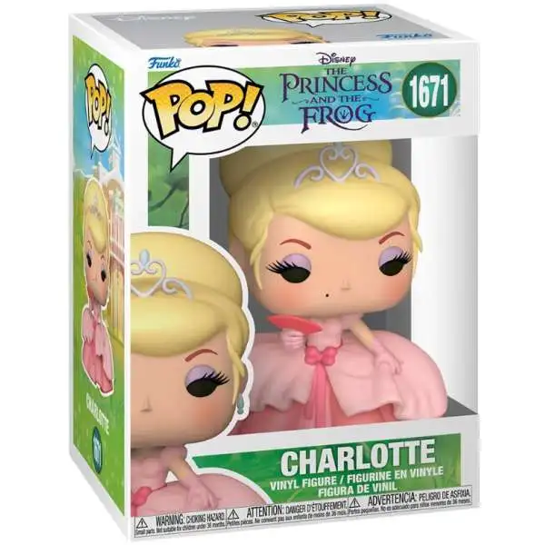 Funko The Princess and the Frog POP! Disney Charlotte 3.75-Inch Vinyl Figure #1671 [Regular Version]