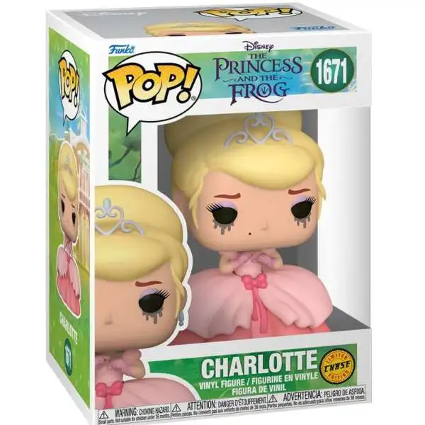 Funko The Princess and the Frog POP! Disney Charlotte Vinyl Figure #1671 [Chase Version] (Pre-Order ships June)