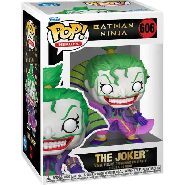 Funko DC Batman Ninja POP! Heroes Joker Vinyl Figure #606