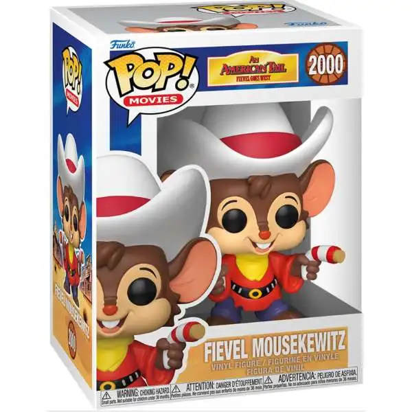 Funko Disney An American Tail 2 POP! Animation Fievel Mousekewitz Vinyl Figure #2000