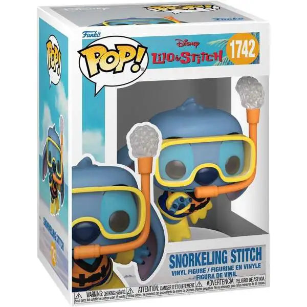 Funko Lilo & Stitch POP! Disney Snorkeling Stitch Vinyl Figure #1742