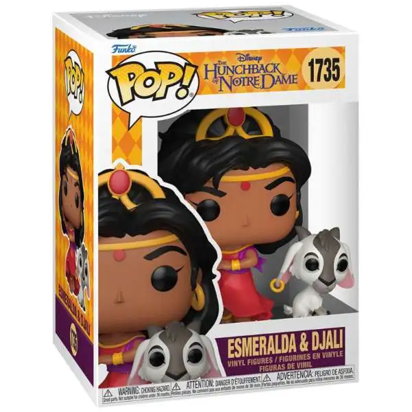 Funko Disney Hunchback of Notre Dame POP! & Buddy Esmeralda & Djali Vinyl Figure #1735