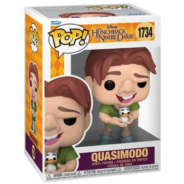 Funko Hunchback of Notre Dame POP! Disney Quasimodo Vinyl Figure #1734 [With Bird]