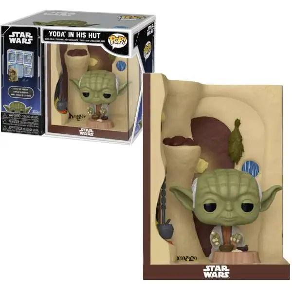 Funko Star Wars POP! Nooks Yoda in his Hut Vinyl Figure