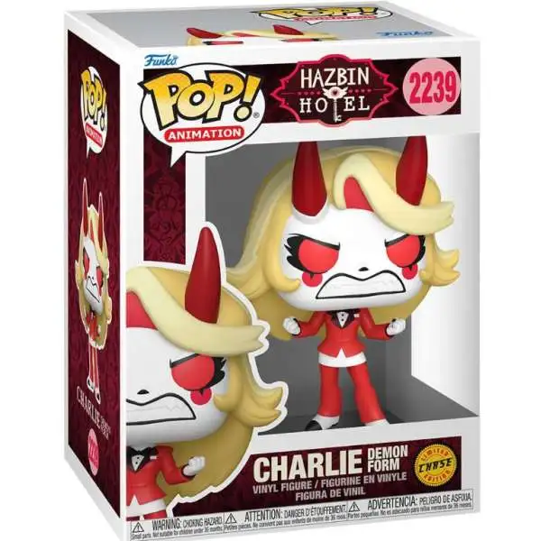 Funko Hazbin Hotel POP! Animation Charlie Morningstar Vinyl Figure [Demon Form Chase Version]