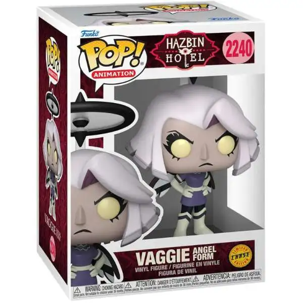 Funko Hazbin Hotel POP! Animation Vaggie Vinyl Figure #2240 [Angel Form Chase Version]