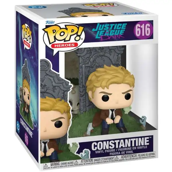 Funko DC Justice League Dark POP! Heroes Constantine Deluxe Vinyl Figure #616