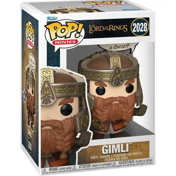 Funko Lord of the RIngs POP! Sayings Gimli Vinyl Figure #2028 (Pre-Order ships June)
