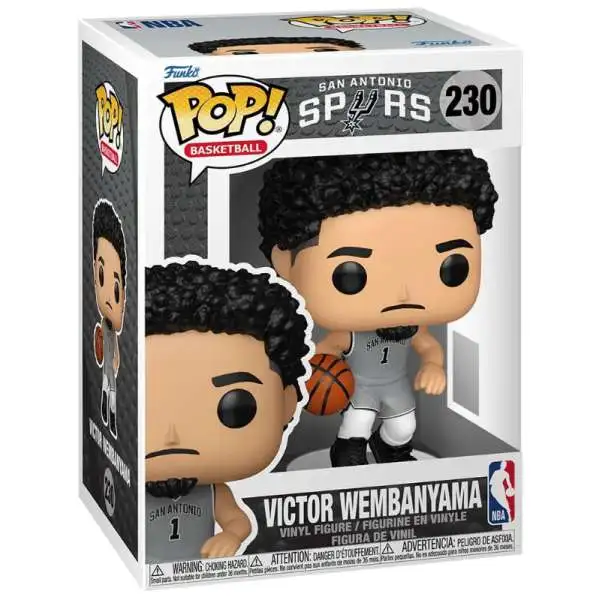 Funko San Antonio Spurs POP! NBA Victor Wembanyama 3.75-Inch Vinyl Figure #230 [SE]
