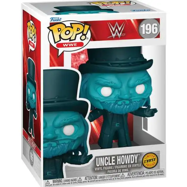 Funko WWE Wrestling POP! WWE Uncle Howdy Vinyl Figure #196 [Chase Version] (Pre-Order ships June)