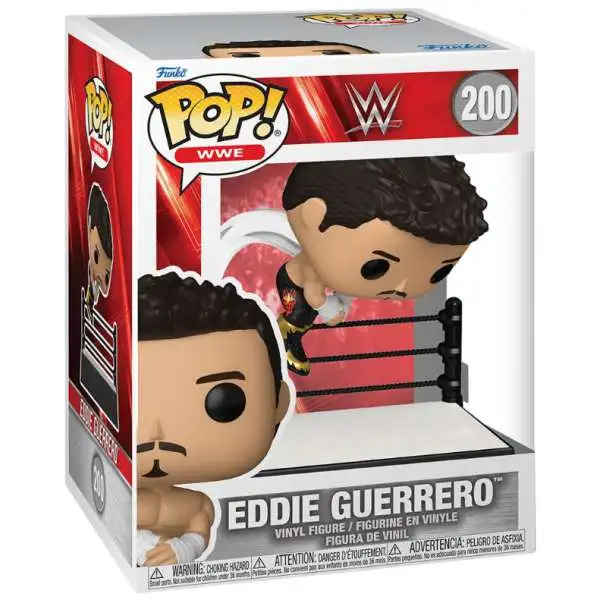 Funko WWE Wrestling POP! WWE Eddie Guerrero Deluxe Vinyl Figure #200 [Frog Splash]