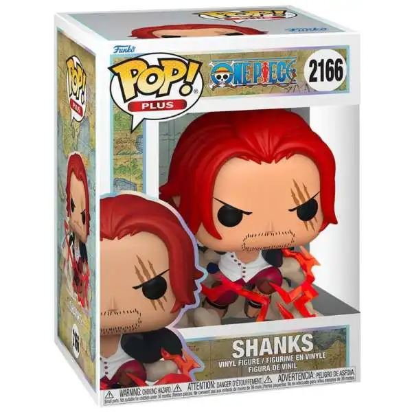 Funko One Piece POP! Animation Shanks 3.75-Inch Deluxe Vinyl Figure #2166