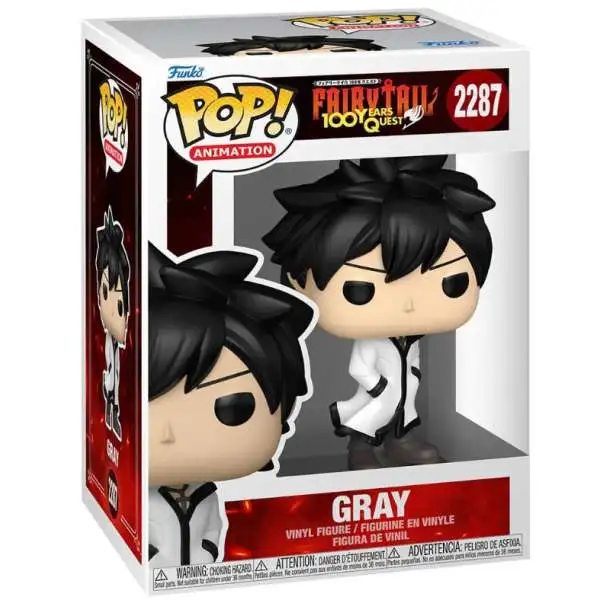 Funko Fairy Tail: 100 Years Quest POP! Animation Gray Vinyl Figure #2287 [Regular Version] (Pre-Order ships July)