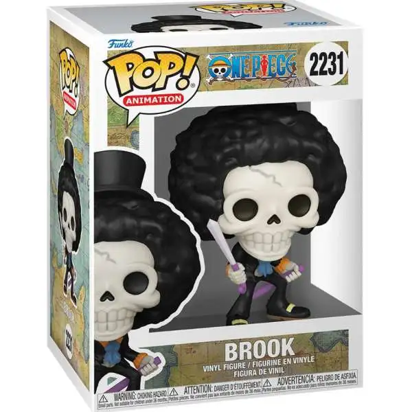 Funko One Piece Refresh POP! Animation Brook Vinyl Figure #2231