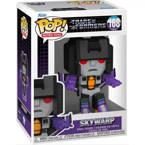 Funko Transformers POP! Retro Toys Skywarp Vinyl Figure #168 [Regular Version] (Pre-Order ships January)