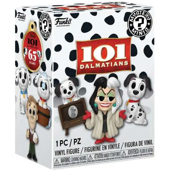 Funko Disney Mystery Minis 101 Dalmations 2.5-Inch Mystery Pack