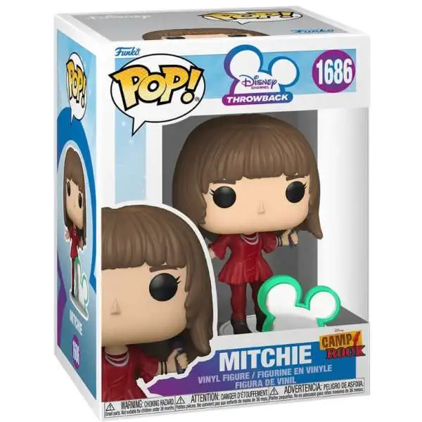 Funko Camp Rock POP! Disney Mitchie Vinyl Figure #1686 [With Disney Icon]