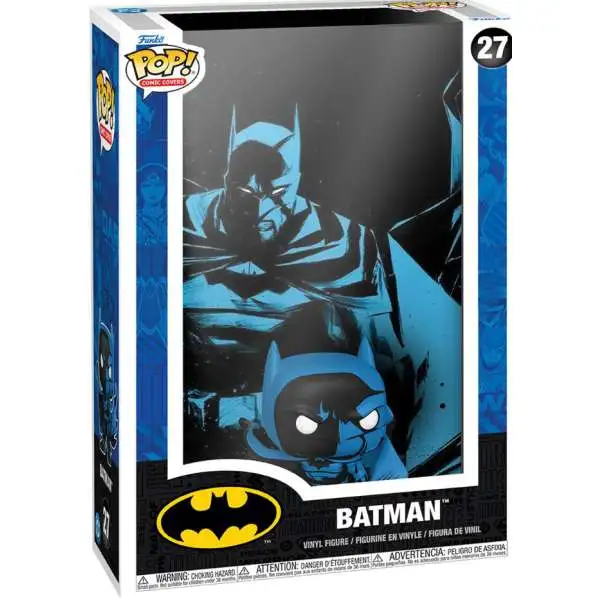 Funko DC POP! Comic Covers Batman Black & Blue Vinyl Figure #27 (Pre-Order ships August)