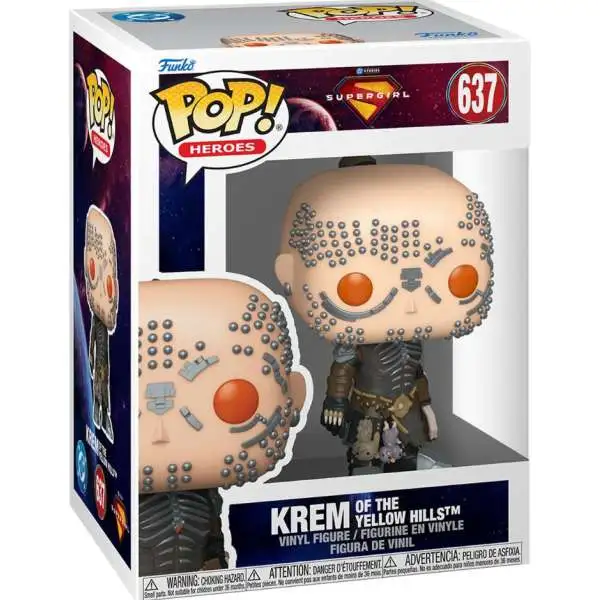 Funko DC Supergirl 2026 POP! Heroes Krem of The Yellow Hills Vinyl Figure #637