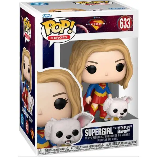 Funko DC Supergirl 2026 POP! & Buddy Supergirl with Puppy Krypto Vinyl Figure #633