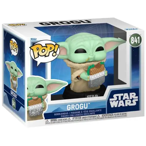 Funko The Mandalorian and Grogu POP! Star Wars Grogu with Food Vinyl Figure #841